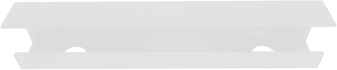 Progressive Automations Under Desk Cable Tray Organizer. Standing Desk Accessory. Desk Mounted Tray - White