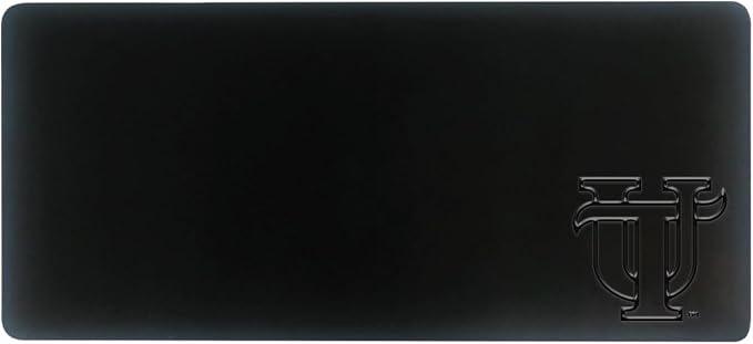 University of Tampa Alumni Desk Mat, Durable Office Supplies, Non-Slip Base, Responsive Desk Pad with Smooth Surface, Black
