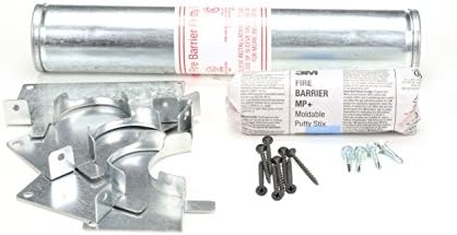 3M Fire Barrier Putty Sleeve Kit DT 200, 2 in Round, 1/case
