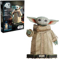 4D Build, Star Wars Grogu 3D Model Kit, Star Wars Collectibles & Desk Decor, Adult Puzzle, Building Toys, 103 Pieces, 3D Puzzles, Gift Ideas for Ages 12 & Up