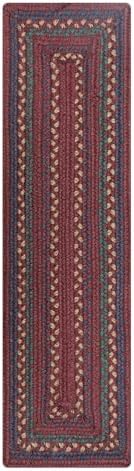 Homespice Jamestown Jute Braided Table Runner, Rect 8x28 Set of 2