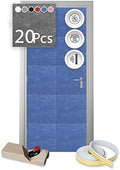 Arrowzoom 20-Pack Polyester Acoustic Panels 12x12 in Blue AZ1184