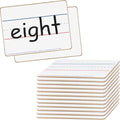 Really Good Stuff Mini Double-Sided Dry Erase Boards, Set of 12