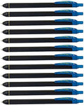 Pentel EnerGel Kuro Liquid Gel Pen, (0.7mm) Medium line, Sky Blue Ink, 12 Pack (BL437R1-S)