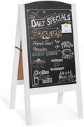 Ilyapa A Frame Chalk Board Easel Sign 20x40 in - Sandwich Signs Outdoor