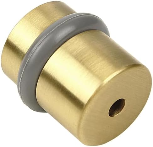 Design House Cylindrical Doorstop, Satin Brass