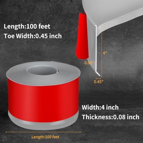 Vinyl Baseboard Molding Trim 4 Inch Peel and Stick Cove Base