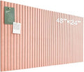 Large Felt Bulletin Board 48" x 24", Pink
