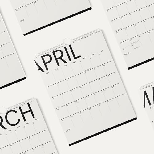 Karto Wall Calendar 2026-2027 8.5x11 in - Big Text
