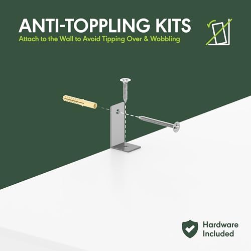 Furinno Jaya 5-Tier Book Shelf with Adjustable Shelves, Plain White