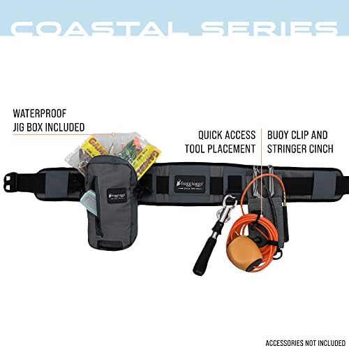 FROGG TOGGS Pursuit Fishing Wading Belt for Quick Tackle Access