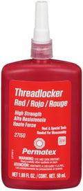 Permatex High Strength Threadlocker Red 50 ml - No. 27151