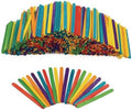 Colorations Colored Wood Craft Sticks, 1,000 Pieces, Ages 3+, PreK+ | Popsicle-Style Sticks, 4 1/2" x 3/8", High-Quality Kids' Crafts and STEAM Activities
