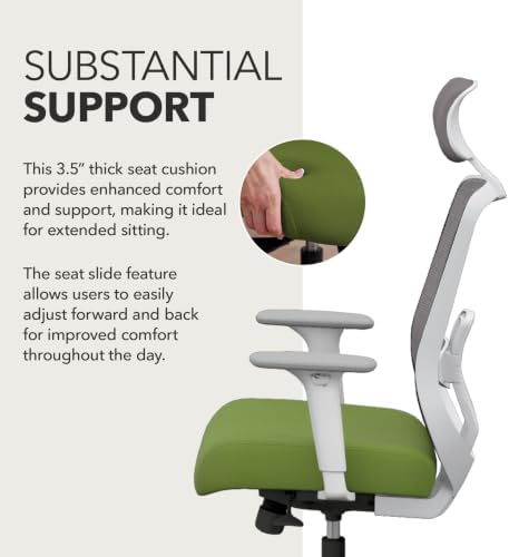 HON Altern Ergonomic Office Chair, Office Desk Computer Chair, Pear