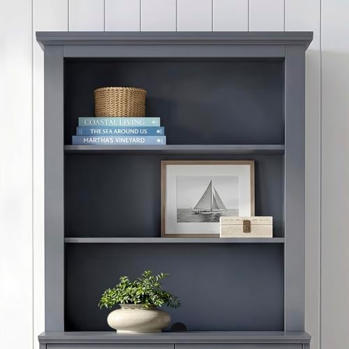 Martha Stewart Lily Pond Modular Hutch, Slate Blue