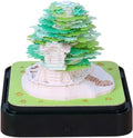 3D Calendar 2027 Floral Tree Green Tear Away Memo Pad Desk Art