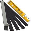 Kraftex Magnetic Tape [5pk, 1ft x 160mil] Magnet Strips with Adhesive Backing. Heavy Duty and Strong Magnet Tape for Crafts, Mounting Tools and DIY. Magnetic Strips with Super Sticky Back