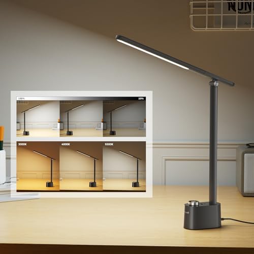 Honeywell H01 Pro LED Desk Lamp, Foldable Desk Light Eye-Caring