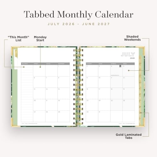 Day Designer 2026-2027 Mini Daily Academic Planner, 6"x8.125", St. Barts