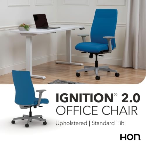 HON Ignition 2.0 Ergonomic Office Chair, Lumbar Support, Peacock