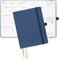 POPRUN 2027 Planner, 6.5" x 8.5", Daily Weekly and Monthly Appointment Book