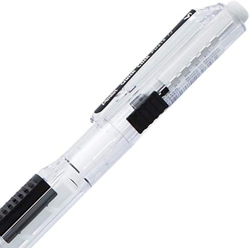 Pentel QUICK CLICK Mechanical Pencil (0.5mm), Black Barrel, Box of 12 (PD215A)
