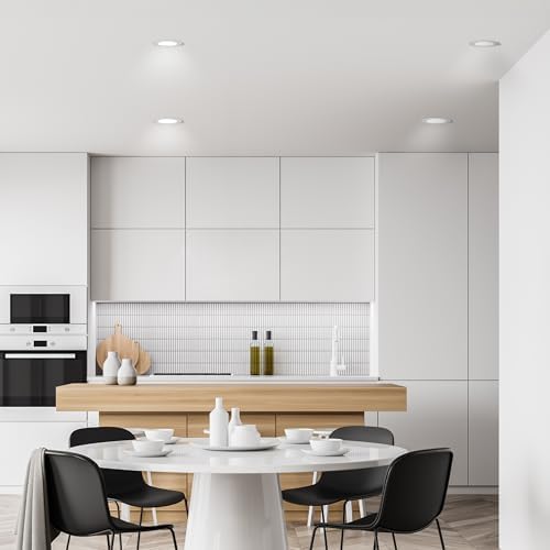 Feit Electric 6in LED Canless Recessed Downlights, 65W Eq, Slim, 5CCT