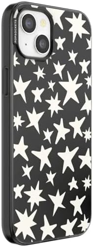 PopSockets iPhone 15 Phone Case with MagSafe- Starstruck | Magnetic, Wireless Charging, Camera & Drop Protection, Electronic Accessories, For iPad/Kindle/iPhone/Android