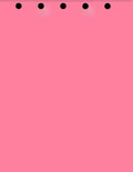 Limited Papers(TM) Writing and Copy Paper, Variation of Colors 8.5" x 11", 5 Hole Top-Punched, 20 Pound Text, 500 Sheets Per Ream. (5000, Cherry)
