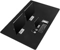 Mydours 55"x28" Extra Large Desk Mat - Full Desk Blotter Pad, (Black)
