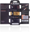 Gruv Gear Fret Wrap & Guitar Mute, Fretwrap for Acoustic, Electric & Bass | String Dampener Recording, Tapping & Practice Accessory (3 Pack, Large Wood Prints, Fits 6 String Bass, 8 String Guitar)