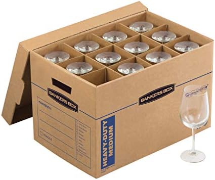 Bankers Box 1-Pack Kitchen Kit Moving Box with Dividers