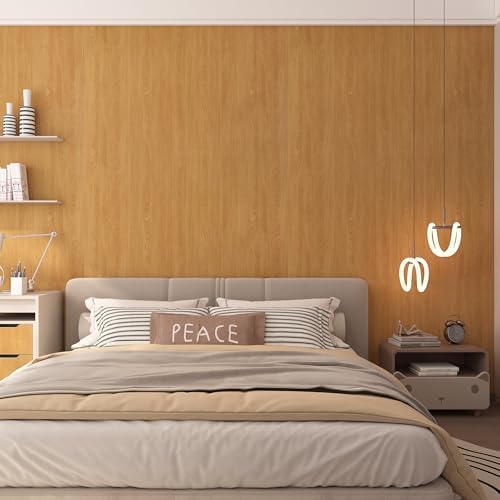 Brown Wood Contact Paper Peel and Stick Wood Grain Wallpaper 15.7"x118"
