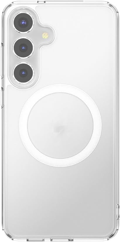 PopSockets Samsung Galaxy S25+ Phone Case MagSafe- Clear | Compatible with MagSafe PopSockets, Drop Protection, Clear, Translucent, iPad, Removable, Popper
