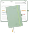 POPRUN 2027 Small Daily Planner One Page Per Day,Pocket Size Daily Calendar