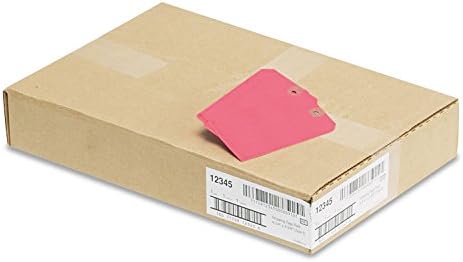 Avery Unstrung Shipping Tags, 11.5 pt. Stock, 4-3/4" x 2-3/8", 1,000 Red Hang Tags (12345)