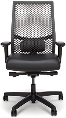 HON Ignition 2.0 ReActiv Ergonomic Office Chair, Lumbar Support, Black