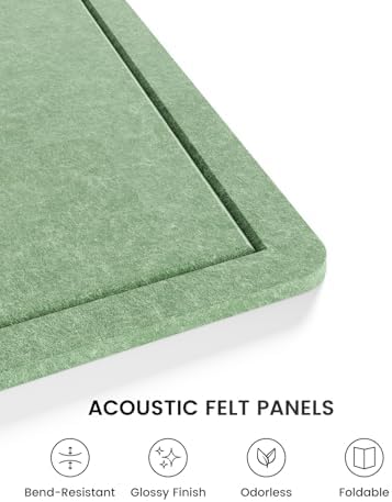 Fluxynara 35.4" x 23.6" Bulletin Board, Moss Green
