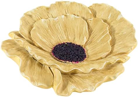 Avanti Linens - Soap Dish, 100% Hand-Painted Resin Bathroom Accessories, Floral Home Decor (Marielle)