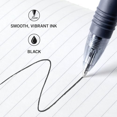 Zebra Pen Z-Grip Retractable Ballpoint Pen, Black Ink, 1.0mm, 12-Pack