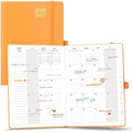 POPRUN Monthly Planner 2026-2027, 6.25" x 8.5", Academic Calendar Book