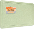 Felt Bulletin Board 24x18 inches, Decorative Pin Board for Home & Office