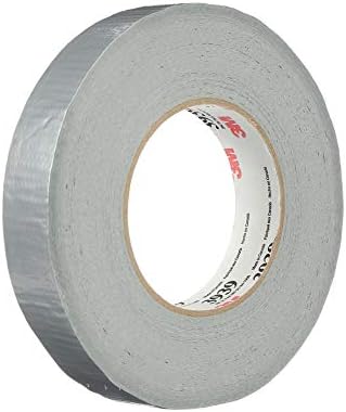 3M 3939 Heavy Duty Duct Tape, Silver, .94 in x 60 yd x 9.0 mil – Professional Grade Water-Resistant Duct Tape for Sealing, Holding, Bundling and Reinforcing, Case of 36