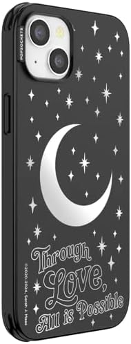 PopSockets iPhone 14 Plus Phone Case with MagSafe- All is Possible | Magnetic, Wireless Charging, Camera & Drop Protection, Acotar, Throne, Glass, Sarah, Bookish