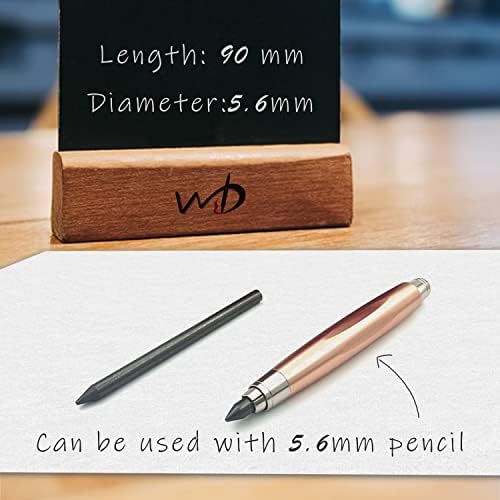 WSD Mechanical Pencil Lead 5.6mm x 86mm Leads 2B (12 pcs)