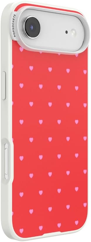 PopSockets iPhone 17 Air Phone Case with MagSafe- Cherry Pop | Magnetic, Wireless Charging, Camera & Drop Protection, Cherry, Fruit, Electronic Accessories, For iPad/Kindle/iPhone/Android