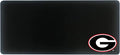 University of Georgia Classic Cloth Desk Mat, Durable Office Supplies, Non-Slip Base, Responsive Desk Pad with Smooth Cloth Surface, Black
