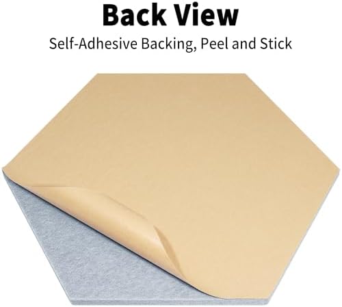 Felt Bulletin Cork Board for Office, 12 x 10 inch, 10 Pack