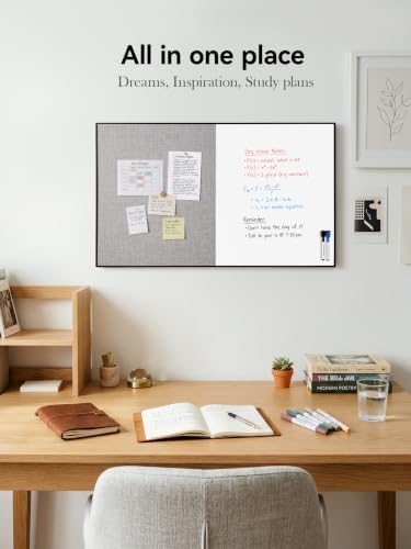 ARCOBIS Cork Board White Board Combo