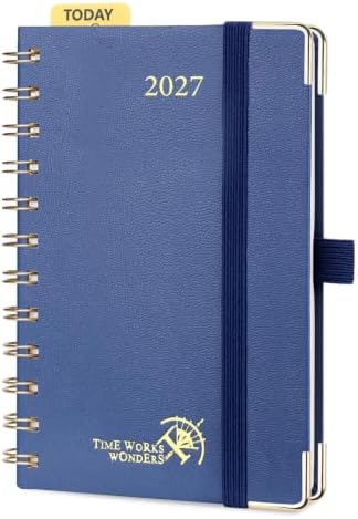 POPRUN Pocket Calendar 2027,4" x 6.25" Small Weekly Planner